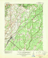 Walnut Ridge Arkansas Historical topographic map, 1:62500 scale, 15 X 15 Minute, Year 1935