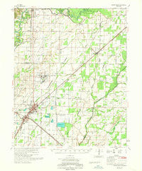 Walnut Ridge Arkansas Historical topographic map, 1:62500 scale, 15 X 15 Minute, Year 1968