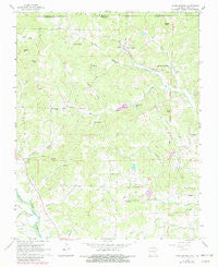 Warm Springs Arkansas Historical topographic map, 1:24000 scale, 7.5 X 7.5 Minute, Year 1967