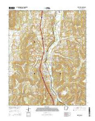 West Fork Arkansas Current topographic map, 1:24000 scale, 7.5 X 7.5 Minute, Year 2014