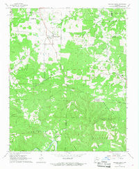 Western Grove Arkansas Historical topographic map, 1:24000 scale, 7.5 X 7.5 Minute, Year 1967