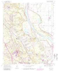 White Hall Arkansas Historical topographic map, 1:24000 scale, 7.5 X 7.5 Minute, Year 1970
