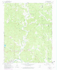 Williford Arkansas Historical topographic map, 1:24000 scale, 7.5 X 7.5 Minute, Year 1968