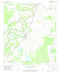 Wilmot Arkansas Historical topographic map, 1:24000 scale, 7.5 X 7.5 Minute, Year 1960