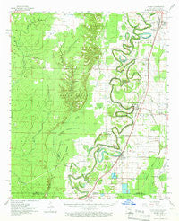 Wilmot Arkansas Historical topographic map, 1:62500 scale, 15 X 15 Minute, Year 1960