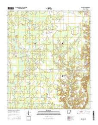 Wilmot NW Arkansas Current topographic map, 1:24000 scale, 7.5 X 7.5 Minute, Year 2014