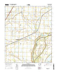 Wilson Arkansas Current topographic map, 1:24000 scale, 7.5 X 7.5 Minute, Year 2014