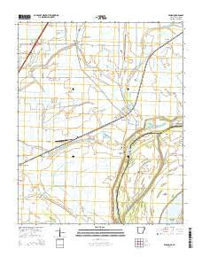 Wilson Arkansas Current topographic map, 1:24000 scale, 7.5 X 7.5 Minute, Year 2014