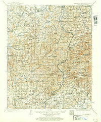 Winslow Arkansas Historical topographic map, 1:125000 scale, 30 X 30 Minute, Year 1898