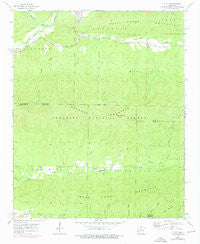 Y City Arkansas Historical topographic map, 1:24000 scale, 7.5 X 7.5 Minute, Year 1958