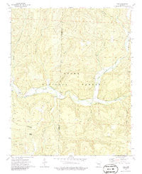 Yale Arkansas Historical topographic map, 1:24000 scale, 7.5 X 7.5 Minute, Year 1973