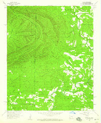Zafra Oklahoma Historical topographic map, 1:24000 scale, 7.5 X 7.5 Minute, Year 1958