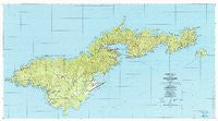 Tutuila Island American Samoa Historical topographic map, 1:24000 scale, 7.5 X 7.5 Minute, Year 1989