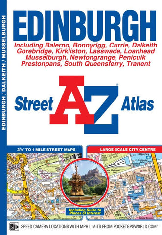 Buy map Edinburgh A-Z Street Atlas