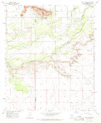 Agua Caliente Arizona Historical topographic map, 1:24000 scale, 7.5 X 7.5 Minute, Year 1965