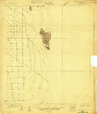 Aguila Mountains Arizona Historical topographic map, 1:48000 scale, 15 X 15 Minute, Year 1927