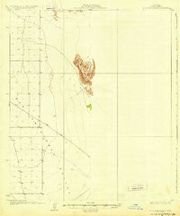 Aguila Mountains Arizona Historical topographic map, 1:62500 scale, 15 X 15 Minute, Year 1930