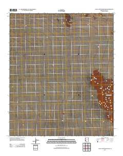 Aguila Mountains NW Arizona Historical topographic map, 1:24000 scale, 7.5 X 7.5 Minute, Year 2011