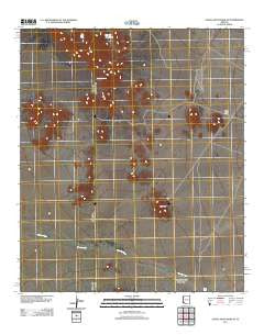 Aguila Mountains SE Arizona Historical topographic map, 1:24000 scale, 7.5 X 7.5 Minute, Year 2011