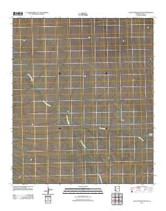 Aguila Mountains SW Arizona Historical topographic map, 1:24000 scale, 7.5 X 7.5 Minute, Year 2011
