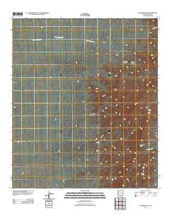 Aguirre Peak Arizona Historical topographic map, 1:24000 scale, 7.5 X 7.5 Minute, Year 2011