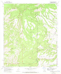 Alma Mesa Arizona Historical topographic map, 1:24000 scale, 7.5 X 7.5 Minute, Year 1967