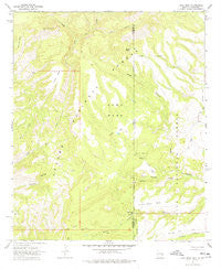 Alma Mesa Arizona Historical topographic map, 1:24000 scale, 7.5 X 7.5 Minute, Year 1967