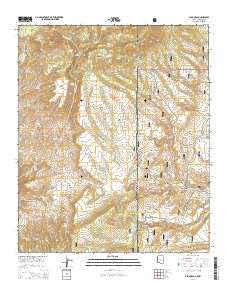 Alma Mesa Arizona Current topographic map, 1:24000 scale, 7.5 X 7.5 Minute, Year 2014