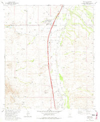 Amado Arizona Historical topographic map, 1:24000 scale, 7.5 X 7.5 Minute, Year 1981