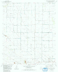 Antelope Peak NE Arizona Historical topographic map, 1:24000 scale, 7.5 X 7.5 Minute, Year 1981