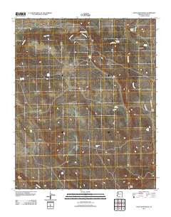 Anvil Rock Ranch Arizona Historical topographic map, 1:24000 scale, 7.5 X 7.5 Minute, Year 2011