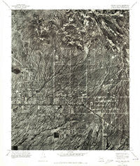 Apache Junction Arizona Historical topographic map, 1:24000 scale, 7.5 X 7.5 Minute, Year 1971