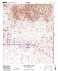 Apache Junction Arizona Historical topographic map, 1:24000 scale, 7.5 X 7.5 Minute, Year 1956