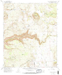 Apache Maid Mtn Arizona Historical topographic map, 1:24000 scale, 7.5 X 7.5 Minute, Year 1965