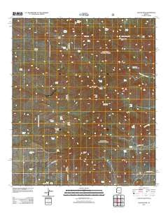 Apache Peak Arizona Historical topographic map, 1:24000 scale, 7.5 X 7.5 Minute, Year 2012