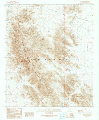Arch Tank Arizona Historical topographic map, 1:24000 scale, 7.5 X 7.5 Minute, Year 1990