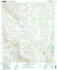 Arivaca Arizona Historical topographic map, 1:24000 scale, 7.5 X 7.5 Minute, Year 1979