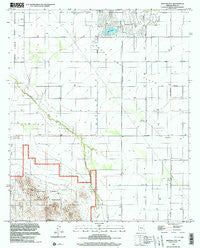 Arizona City Arizona Historical topographic map, 1:24000 scale, 7.5 X 7.5 Minute, Year 1996