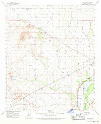 Arlington Arizona Historical topographic map, 1:62500 scale, 15 X 15 Minute, Year 1962