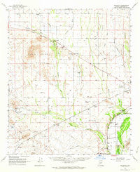 Arlington Arizona Historical topographic map, 1:62500 scale, 15 X 15 Minute, Year 1962