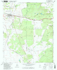 Ash Fork Arizona Historical topographic map, 1:24000 scale, 7.5 X 7.5 Minute, Year 1979