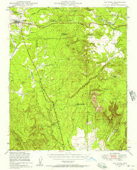 Ash Fork Arizona Historical topographic map, 1:62500 scale, 15 X 15 Minute, Year 1947