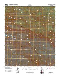 Ash Creek NE Arizona Historical topographic map, 1:24000 scale, 7.5 X 7.5 Minute, Year 2011