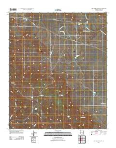 Ash Creek Ranch Arizona Historical topographic map, 1:24000 scale, 7.5 X 7.5 Minute, Year 2011