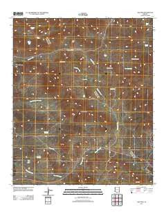 Ash Peak Arizona Historical topographic map, 1:24000 scale, 7.5 X 7.5 Minute, Year 2011