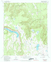 Ashurst Lake Arizona Historical topographic map, 1:24000 scale, 7.5 X 7.5 Minute, Year 1962