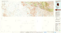 Atascosa Mountains Arizona Historical topographic map, 1:100000 scale, 30 X 60 Minute, Year 1994