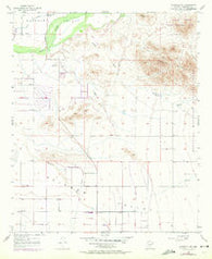 Avondale SW Arizona Historical topographic map, 1:24000 scale, 7.5 X 7.5 Minute, Year 1957