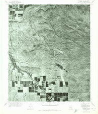 Avondale SW Arizona Historical topographic map, 1:24000 scale, 7.5 X 7.5 Minute, Year 1971