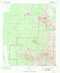 Avra Arizona Historical topographic map, 1:24000 scale, 7.5 X 7.5 Minute, Year 1968
